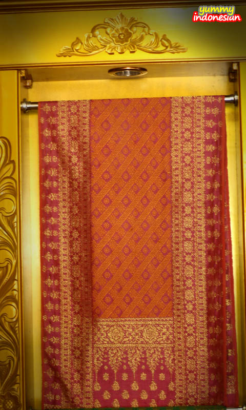 a songket cloth